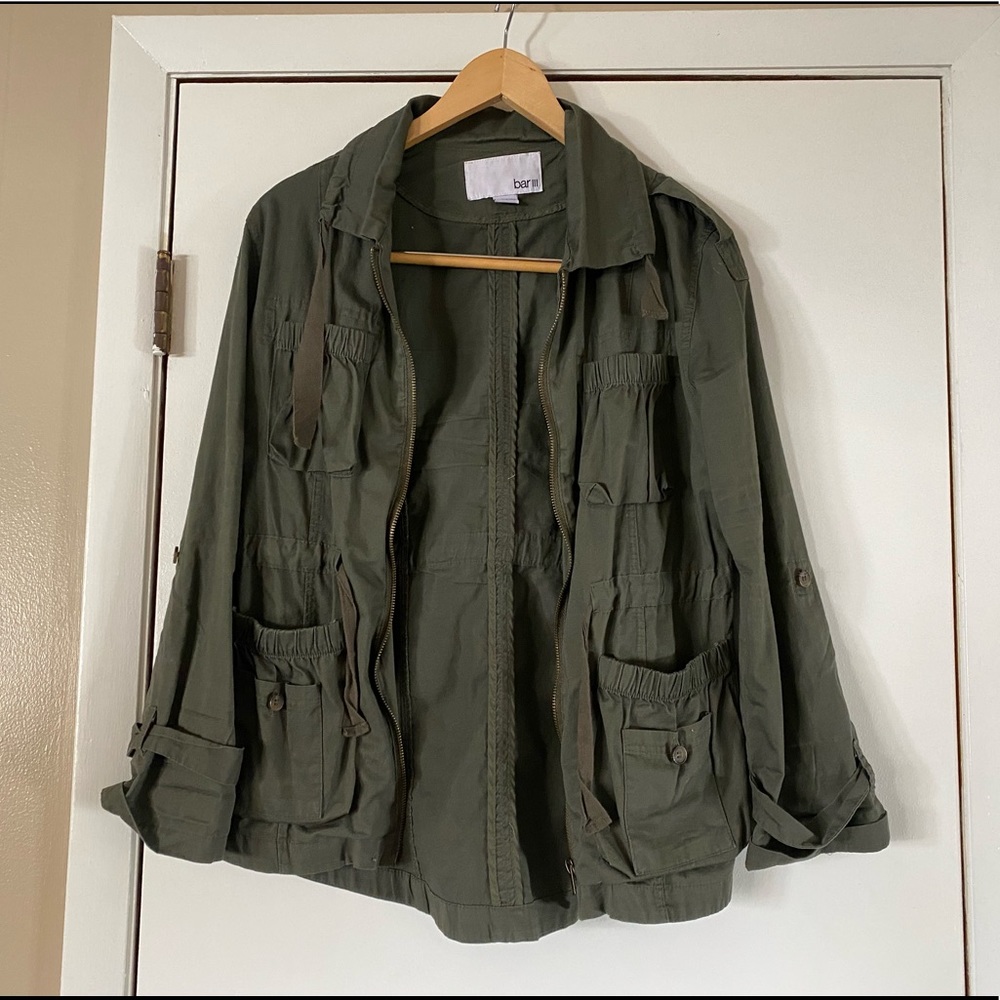 Bar III Olive Green Jacket